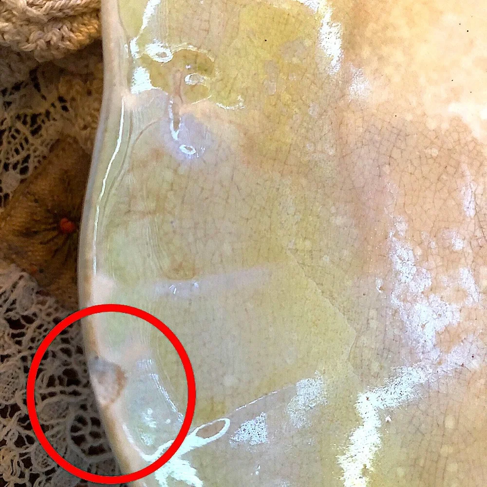 GUC- Hand-Painted Victorian Lady Plate - Picture 11 of 11